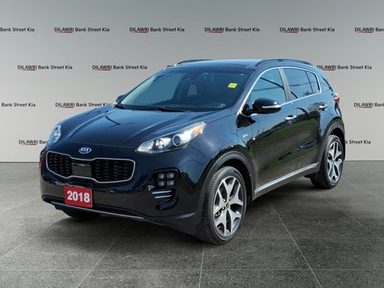 2018 Kia Sportage SX Turbo AWD w/Black