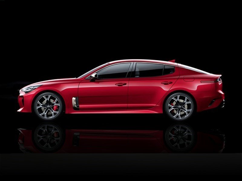 2021 Kia Stinger GT Limited - Neon Orange OEM Shot 2