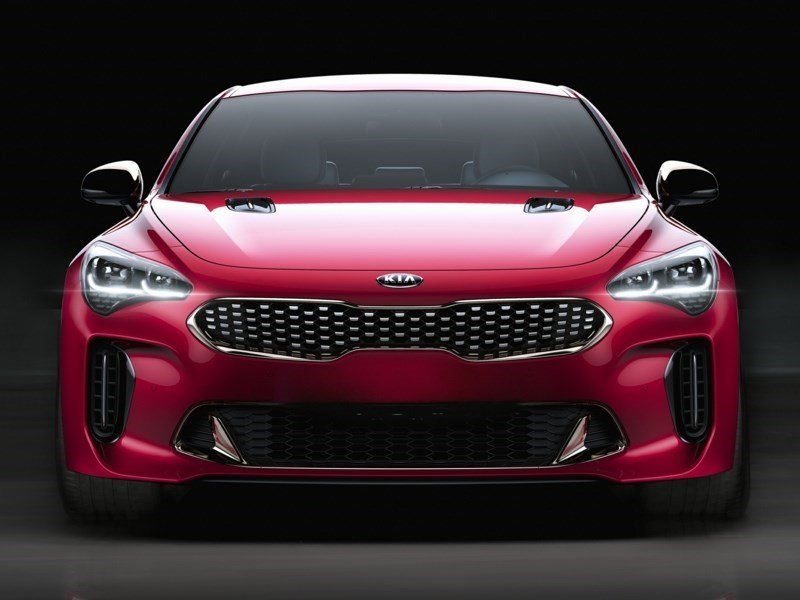 2021 Kia Stinger GT Limited - Neon Orange OEM Shot 3