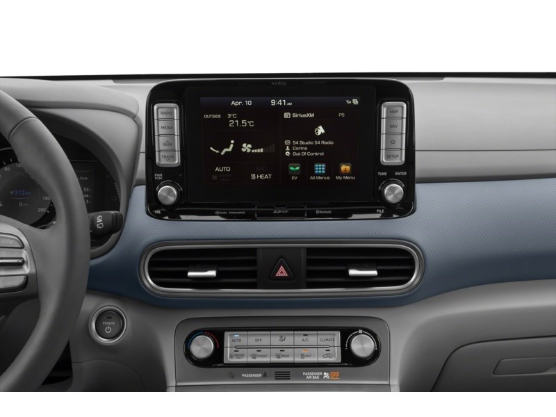 2021 Hyundai Kona Electric Preferred w/Two-Tone Roof FWD Interior Shot 2