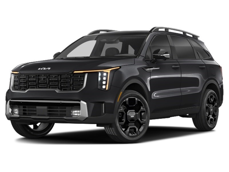 2025 Kia Sorento 2.5T X-Line Limited w/Olive Brown Interior Exterior Shot 1