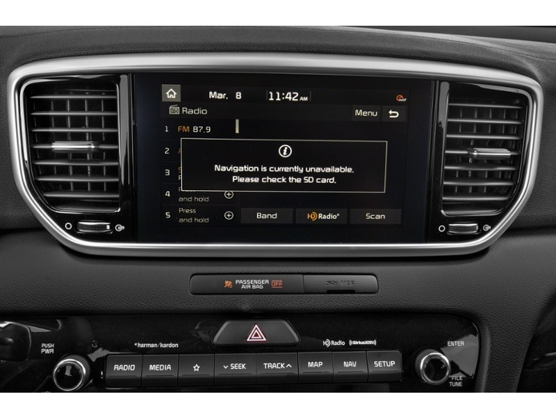 2021 Kia Sportage SX Interior Shot 8
