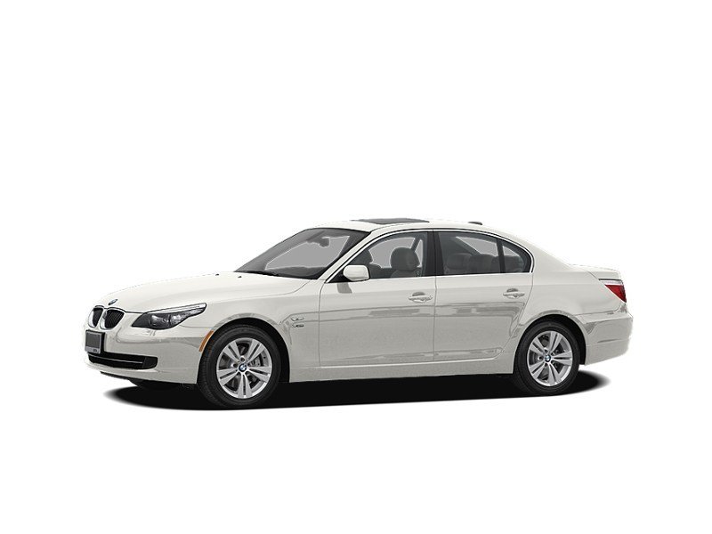 2009 BMW 528 i Alpine White  Shot 2