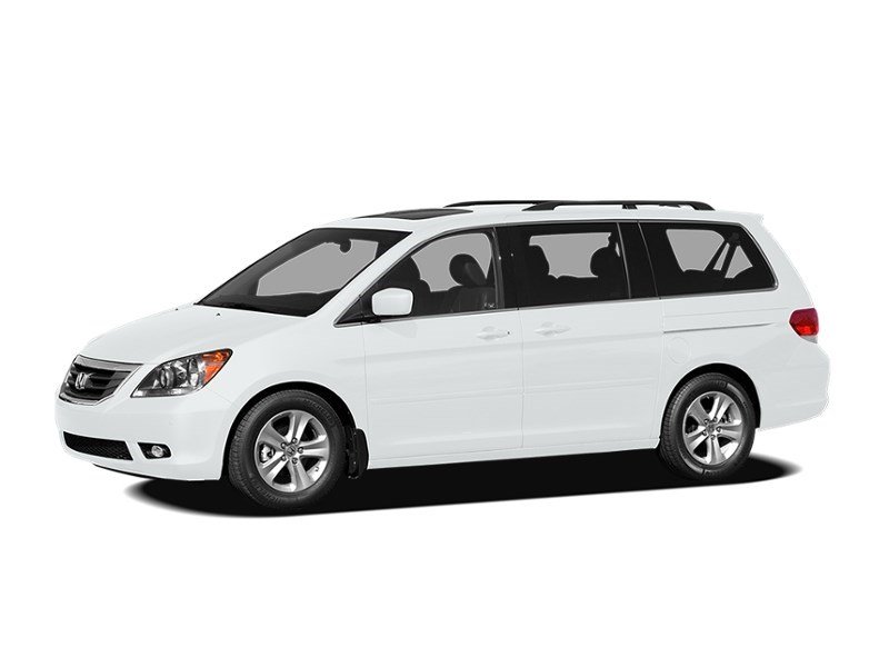 2009 Honda Odyssey Touring (A5) Taffeta White  Shot 7