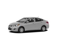 2012 Hyundai Accent GL Ironman Silver Metallic  Shot 4