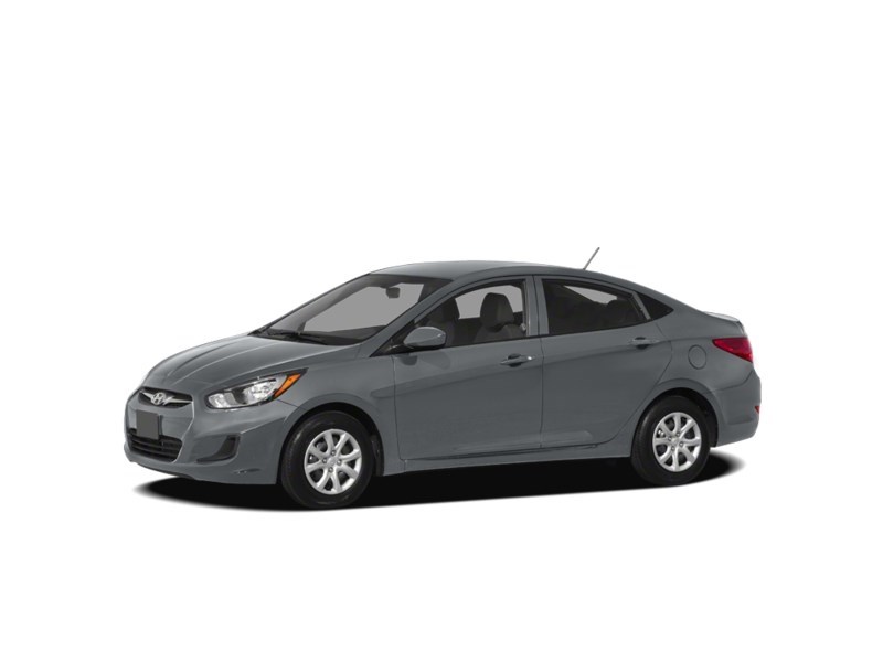 2012 Hyundai Accent GL Cyclone Grey Metallic  Shot 5