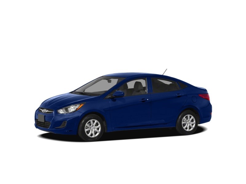 2012 Hyundai Accent GL Marathon Blue Pearl  Shot 6