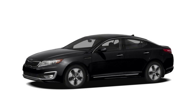 2012 Kia Optima HEV Ebony Black [Black]
