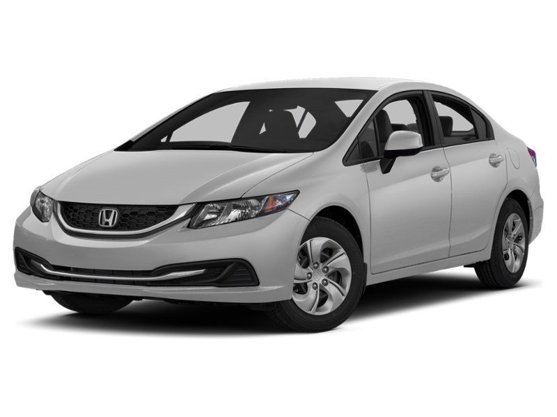 2013 Honda Civic LX (A5) Alabaster Silver Metallic  Shot 14