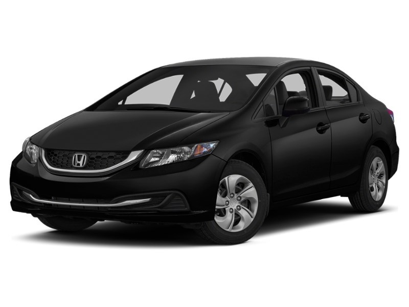 2013 Honda Civic LX (A5) Crystal Black Pearl  Shot 23