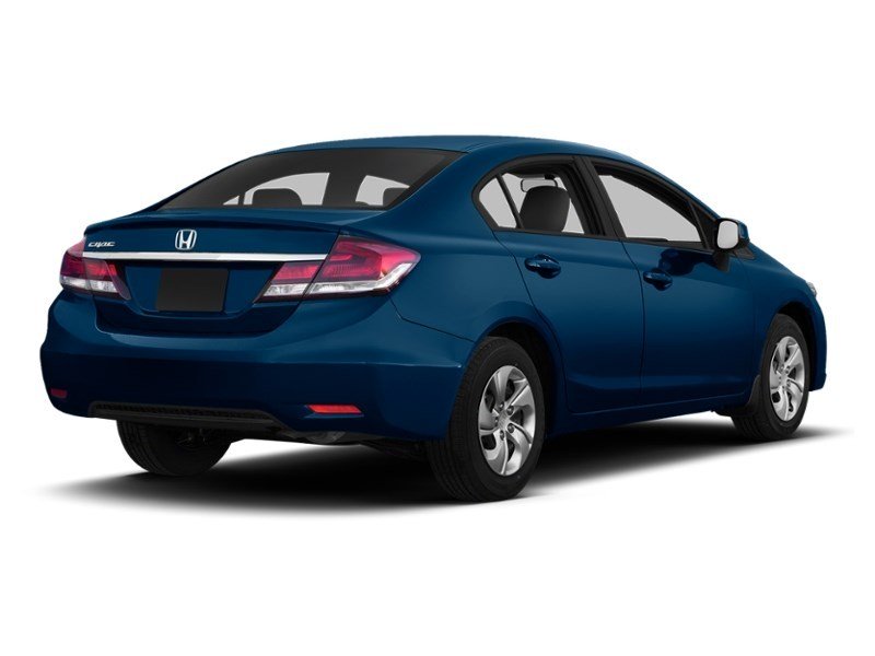 2013 Honda Civic LX (A5) Dyno Blue Pearl  Shot 3