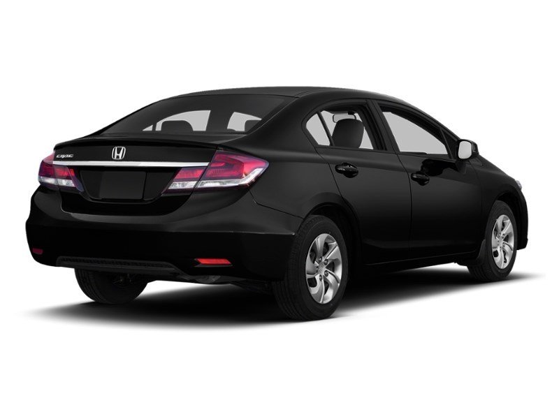 2013 Honda Civic LX (A5) Crystal Black Pearl  Shot 25