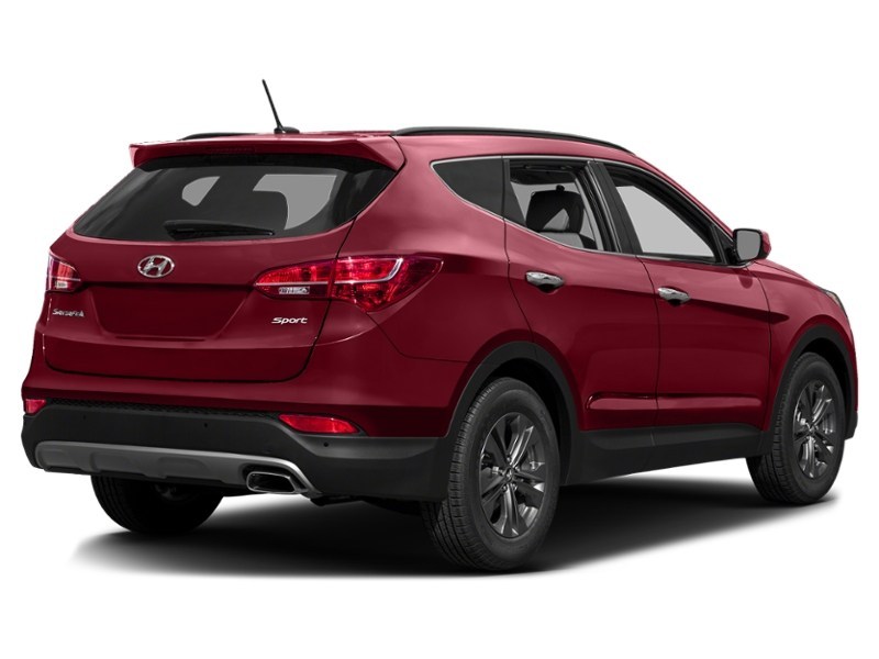 2013 Hyundai Santa Fe Sport 2.4 Luxury Serrano Red  Shot 2
