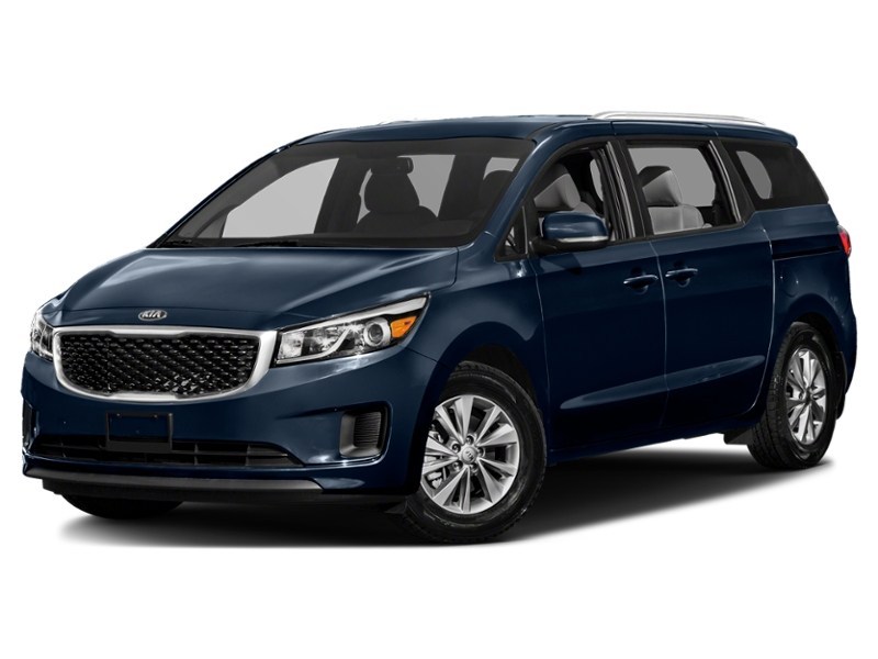 2015 Kia Sedona LX Midnight Sapphire Metallic  Shot 4
