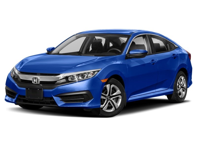 2018 Honda Civic LX (CVT) Aegean Blue Metallic  Shot 4