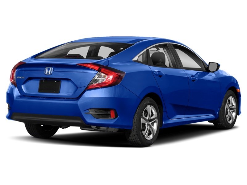 2018 Honda Civic LX (CVT) Aegean Blue Metallic  Shot 2