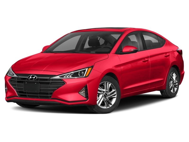 2020 Hyundai Elantra Preferred w/Sun & Safety Package IVT Polar White  Shot 1