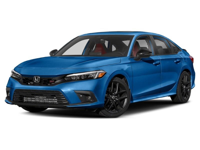 2024 Honda Civic Si Base Aegean Blue Metallic  Shot 4