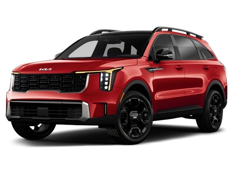 2024 Kia Sorento 2.5T X-Line Dawning Red  Shot 2