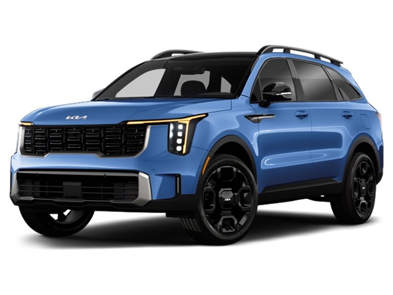 2025 Kia Sorento X-Line AWD Midnight Lake Blue  Shot 14