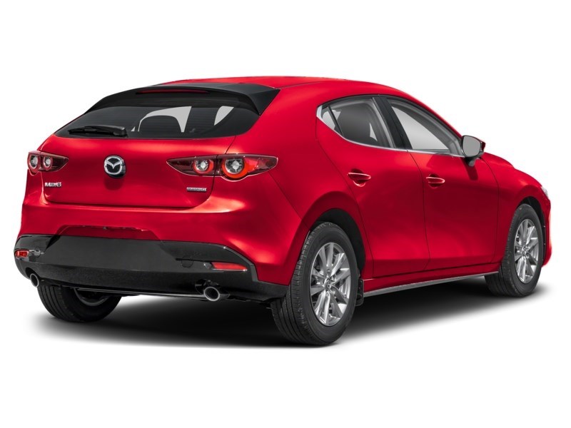 2025 Mazda Mazda3 Sport GX Auto FWD Soul Red Crystal Metallic  Shot 25