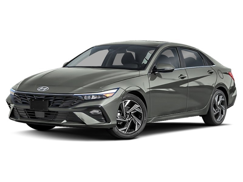 2024 Hyundai Elantra HEV Luxury Amazon Grey  Shot 9