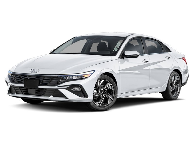 2024 Hyundai Elantra HEV Luxury Atlas White  Shot 16