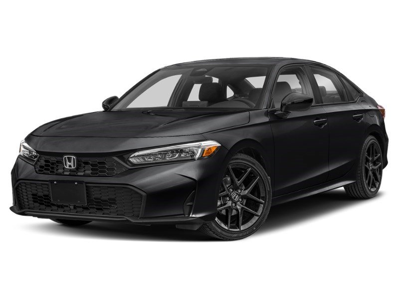 2025 Honda Civic Sport Crystal Black Pearl  Shot 1