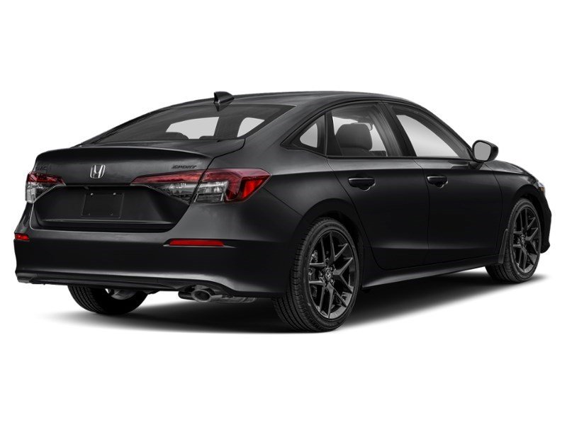 2025 Honda Civic Sport Crystal Black Pearl  Shot 2