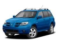 2004 Mitsubishi Outlander LS Pacific Blue  Shot 2