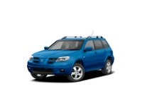2004 Mitsubishi Outlander LS Pacific Blue  Shot 1
