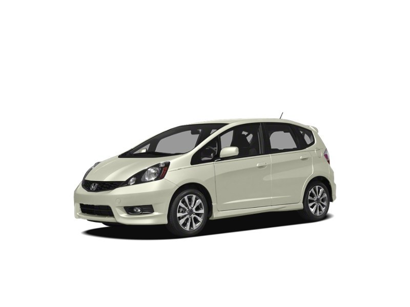 2012 Honda Fit Sport (A5) Taffeta White  Shot 1