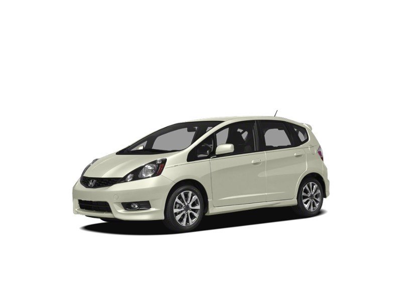 2012 Honda Fit Sport (A5) Taffeta White  Shot 1