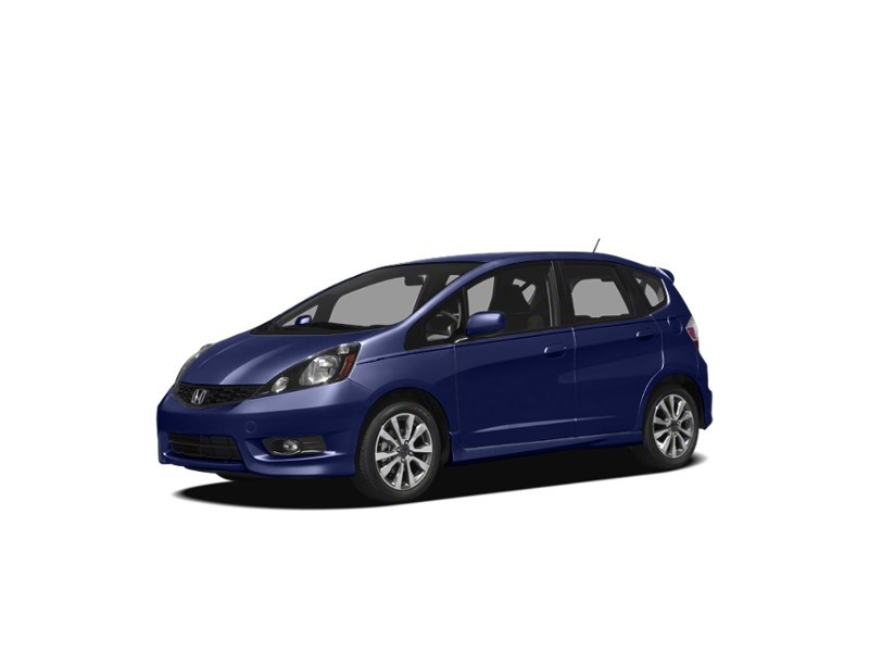 2012 Honda Fit Sport (A5) Vortex Blue Pearl  Shot 4