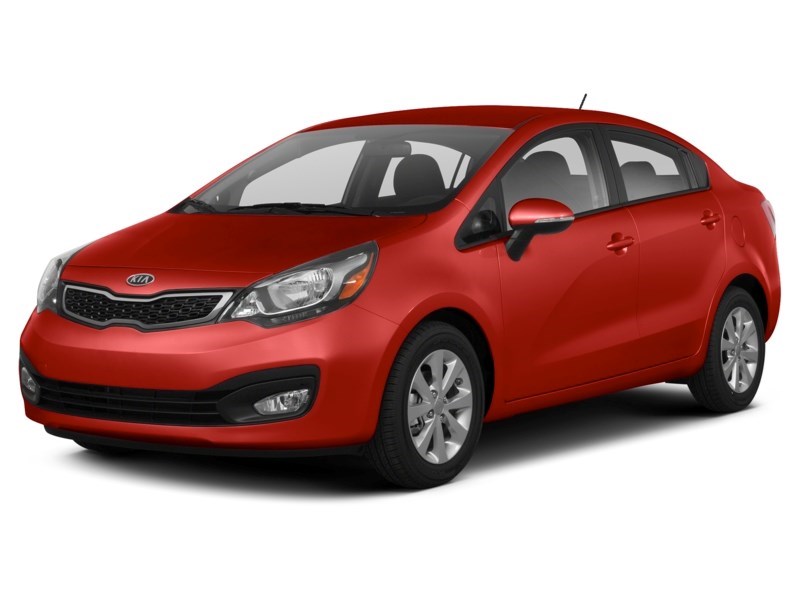 2013 Kia Rio EX (A6) Signal Red Metallic  Shot 22