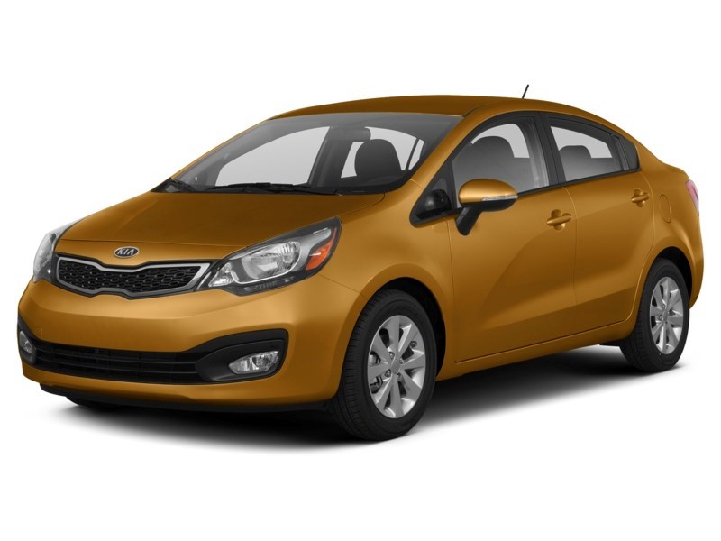 2013 Kia Rio EX (A6) Caramel Yellow Pearl  Shot 37