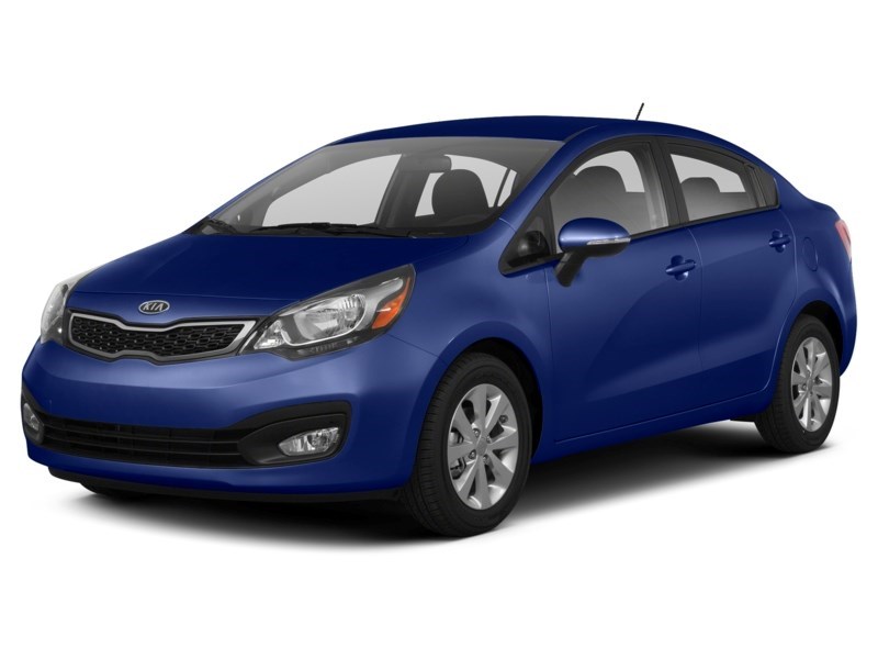 2013 Kia Rio EX (A6) Tanzanite Blue Pearl  Shot 43