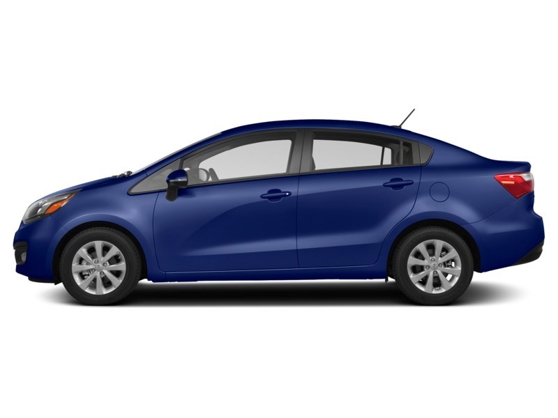 2013 Kia Rio EX (A6) Tanzanite Blue Pearl  Shot 45