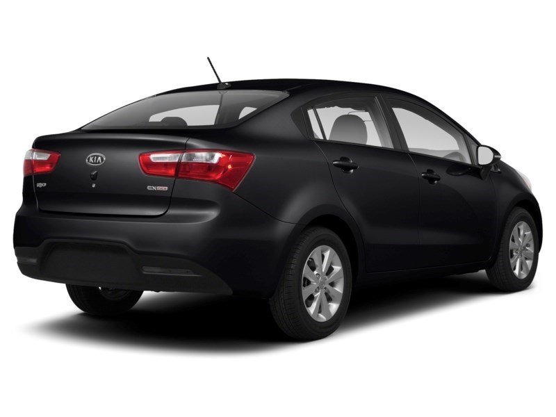 2013 Kia Rio EX (A6) Aurora Black Pearl  Shot 12