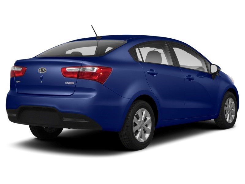2013 Kia Rio EX (A6) Tanzanite Blue Pearl  Shot 48