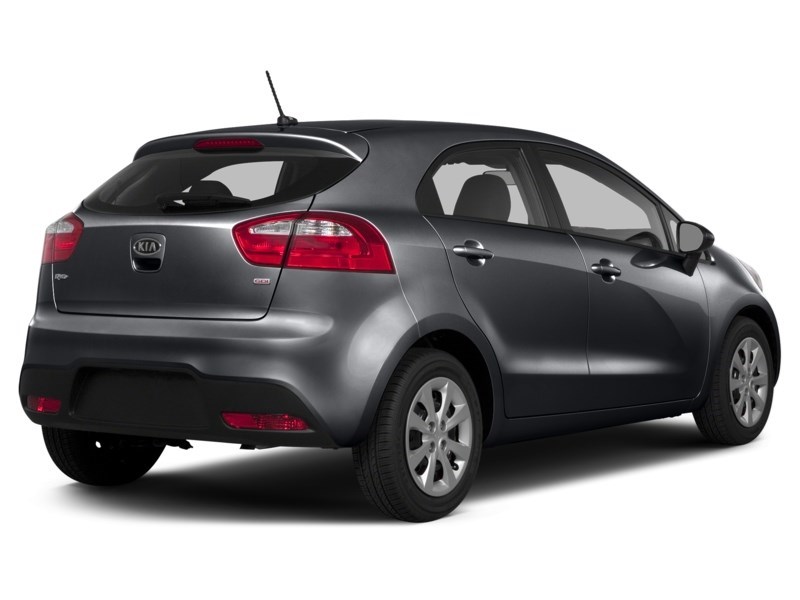 2014 Kia Rio 5dr HB Auto EX Aurora Black Pearl  Shot 8