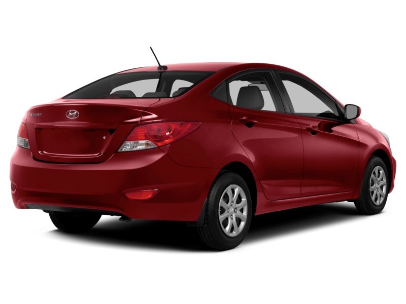 2014 Hyundai Accent GL (A6) Boston Red Metallic  Shot 13