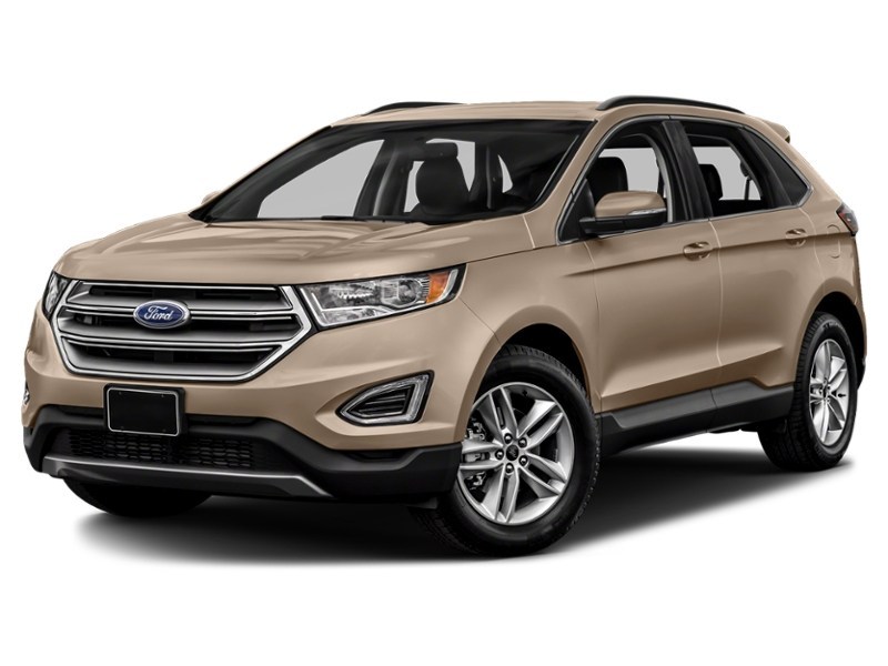 2017 Ford Edge Titanium White Gold  Shot 19