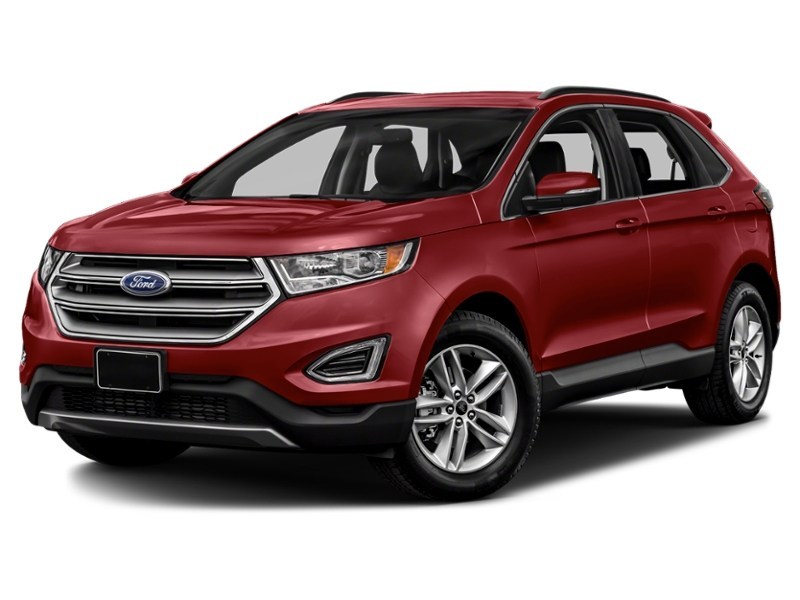 2017 Ford Edge Titanium Ruby Red Metallic Tinted Clearcoat  Shot 46