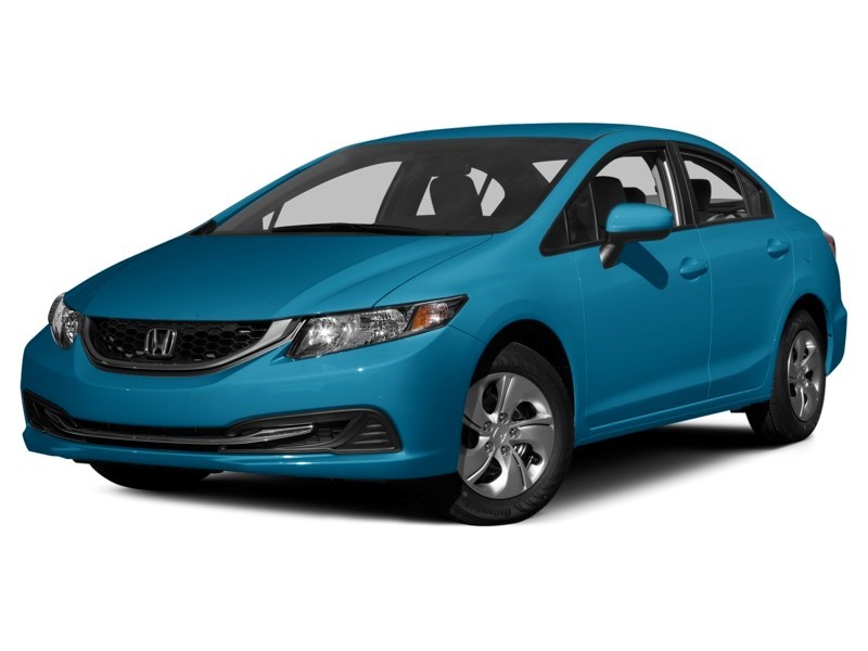 2015 Honda Civic LX (CVT) Dyno Blue Pearl  Shot 1