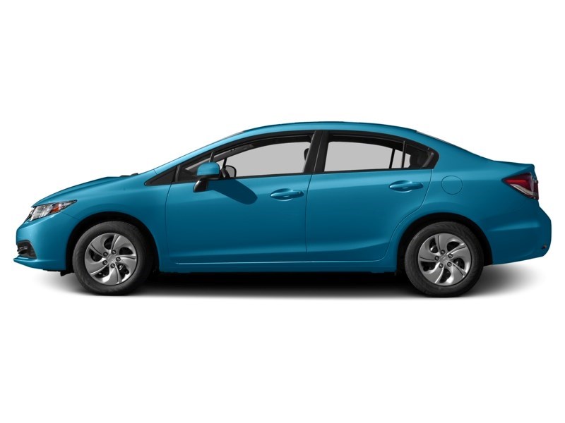 2015 Honda Civic LX (CVT) Dyno Blue Pearl  Shot 3
