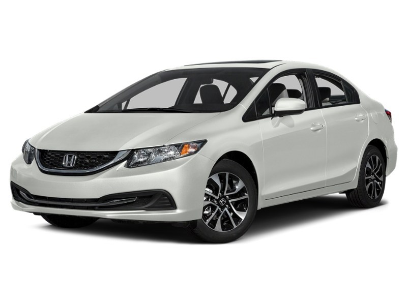2015 Honda Civic EX (CVT) Taffeta White  Shot 16