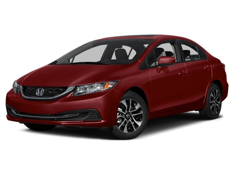 2015 Honda Civic EX (CVT) Crimson Pearl  Shot 26