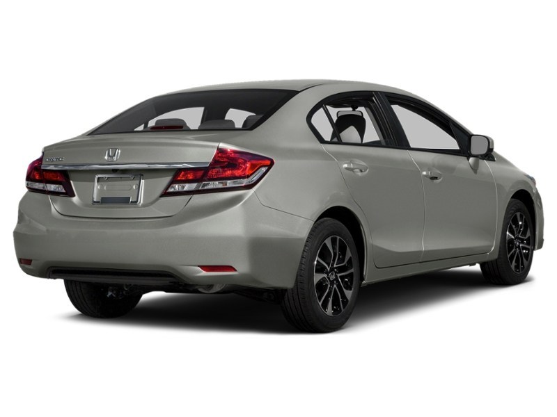 2015 Honda Civic EX (CVT) Alabaster Silver Metallic  Shot 2