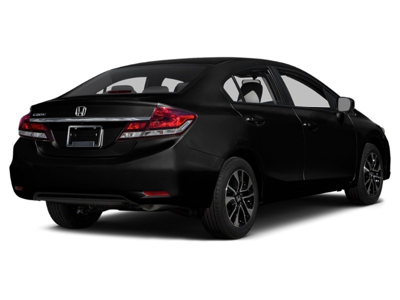 2015 Honda Civic EX (CVT) Crystal Black Pearl  Shot 24